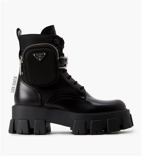 prada wellington boots|ladies Prada ankle boots.